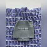 Anthropologie Maeve  blue Smocked Pinstripe Open Shoulder Top long sleeve XL Photo 2