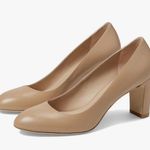 Stuart Weitzman NWOB  Vida 75 Women's Heels Leather Construction 7.5B almond toe Photo 0