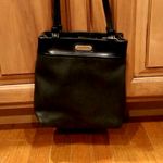 Nine West Leather Shoulder Bag Black Photo 0