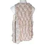 POL  Chunky Knit Falling Shoulders Bell Sleeve Sweater, Sz L Photo 3