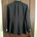 KORS Michael Kors | 90s Vintage Black Wool Double Breasted Blazer | Size 8 Photo 1