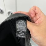 Wilfred Aritzia Sz 4 Black Melina Cropped Straight High Rise Vegan Leather Pants Photo 10