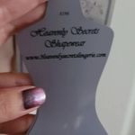 NWT Heavenly Secrets Shapewear Firm Control Slip Pushup Pad Black Size Small Photo 5