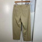 Faherty  Women’s Beige Khaki Straight Leg Pants Size 6 Cotton Blend Chino Style Photo 3