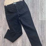 Wit‎ & wisdom black ankle straight leg jeans w/ chain cuff detail Size 14 Photo 0