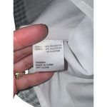 Gianni Bini  Gingham Mini Babydoll Dress Size 4 Green White Puff Sleeve Smocked Photo 6