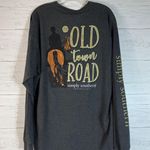 Simply Southern Old Town Road Tee Shirt Crew Neck Size XL Grey Photo 0