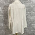 Soft Surroundings  Cream Button Down Shirt Photo 3