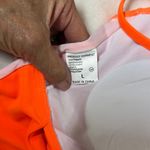 Vibrant Orange One Piece Swimsuit Size L Photo 5