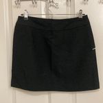 Star City Black Mini Skirt with Piping Detail Photo 3