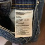 &Denim Distressed Full Length Denim Overalls Size 2 Blue Photo 8