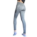 Coca-Cola Enjoy  small heather gray COKE Leggings high rise pockets, full length Photo 5