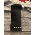 Revolve  Heather long sleeve gray layered Top Photo 3