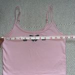 Hollister Light Pink Butterfly Embroidered Tank Cami Top Sz Sm Photo 2