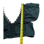 American Eagle  Outfitters Green Bohemian Crop Top Women's Size Small | 41-16 Photo 4