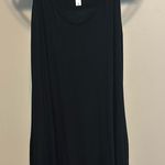 Black dress right above knee length Size M Photo 0