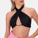 Adika ANGEL Cropped Halter Top Photo 0