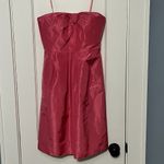 J.Crew NWT 100% silk pink dress strapless homecoming wedding guest size 2 Photo 0