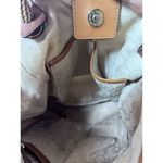 Michael Kors Large Blue And White Pinstripe Marina Tote Shoulder Bag Rope Handle Photo 8