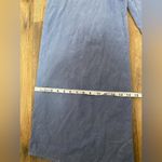 LaBiz Antrhopologie Ruffle Blue Jean Jumpsuit size L Size L Photo 6