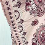 Burnout Bandana Print Kimono Coverup Pink Western Festival Rave Burnout Bohemian Size undefined Photo 4