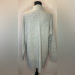 Lou & grey Lou & Grey- Turtleneck Grey white sweater Size L Photo 2