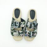 Rebecca Minkoff Jodi Espadrille Studded Accent Floral Platform Sandals Size 6.5 Photo 4