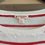 Brooks Brothers  100% Linen Summer Lightweight Crewneck Stripe Sweater Top, L Photo 1