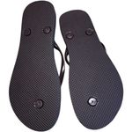 Old Navy  Brown Flip Flops Sz 9 Photo 1