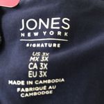 Jones New York  Signature Floral Tropical Skort Skirt Zip Pockets Golf Sz XL NWT Photo 2