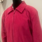 Blair Dark pink Corduroy Jacket zip front with pockets lined Photo 1