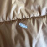 Tan Puffer Duck Jacket for Women Brown Size M Photo 8