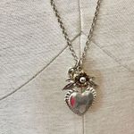 Lucky Brand two tone heart pendant necklace Photo 0