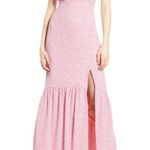 Saylor NWOT Audie Sequin Halter Maxi Dress In Pink Photo 1