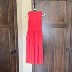 Anthropologie  Sundry Women’s Mix Media Tank Maxi Dress Tangerine Size XS Photo 1