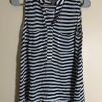 Aryn K Striped sleeveless bouse XS Photo 0