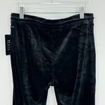 Marc New York  joggers 1X black velvet pull on elastic waist pants lounge NEW Photo 4