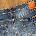 Dear John American Standard Modern Luxury Jean Midi Shorts Rolled Cuffs Photo 5