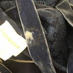 Foxiedox  Blue Maisie Lace Velvet Trim Midi Dress Sheer Overlay Sleeveless size 2 Photo 9