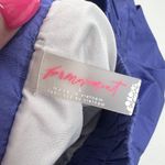 Free People Size L FP Movement The Way Home Shorts High Waist Lined Purple Logo Photo 7