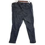Torrid Black Jogger Denim Pants Women's Size 2X Tall Elastic Waist Drawstring Photo 4