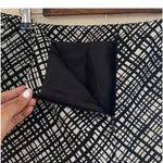 Kasper  Black and White Plaid Pencil Skirt Photo 3