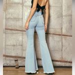 Vibrant  miu light wash bell bottom jeans Photo 3