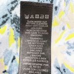 ASOS Blue Yellow Tiered Blouse 6 Photo 6