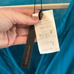 NWT Vix Paula Hermanny teal swim coverup sz M Blue Size M Photo 2