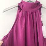 Badgley Mischka  Berry Magenta Dress NEW Photo 2