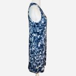 Athleta  Blue Tie Dye Sleeveless High Neck Mini Dress Size S Photo 2
