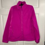 The North Face  Fleece Jacket Women's Size Medium Barbie Pink Full Zip Polyester Photo 1