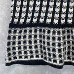 Anthropologie Sparrow Wool Black & White Serissa Soft Knit Sweater Skirt Size XS Photo 4