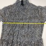 Just Taylor Animal Print Tiered Ruffle Accent Dress Size M Black Size M Photo 8